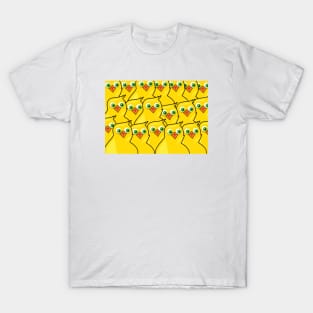 Chick Pattern T-Shirt